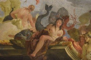 43-allegoria del mare: particolare con Teti la madre di Achille