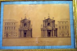progetto di rifacimento vinto dall'architetto Ferdinando Caronesi 18 aprile 1838