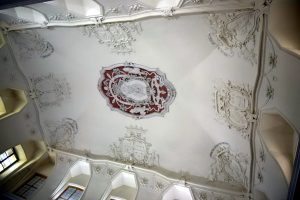 soffitto del salone degli stemmi