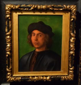 023-Albrecht Durer: ritratto di giovane (assomiglia a Cristoforo Colombo)