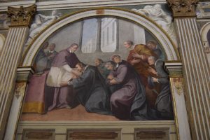 012-Bruno e i suoi compagni chiedono al vescovo un luogo di ritiro e penitenza