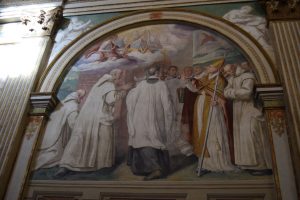 013-il vescovo Ugo benedice il nuovo monastero