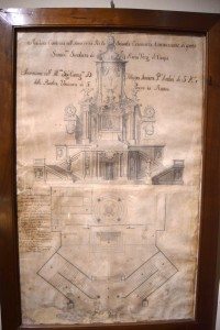 018-Progetto di Filippo Juvarra (1720) per la macchia della 2° incoronazione della Madonna 