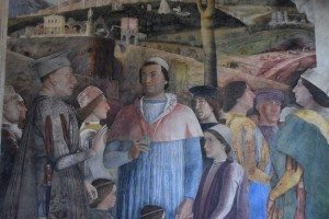 015-incontra suo figlio Francesco, cardinale