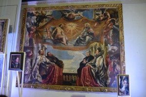 066-sala degli arcieri, con il quadro di Rubens