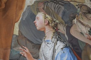 240-autoritratto della moglie Cecilia di Tiepolo