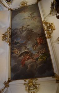 260-Nicolò Bambini: soffitto con trionfo della sapienza divina 1712