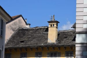 tetto tipico in ardesia